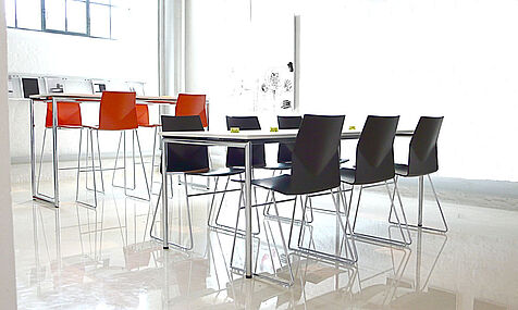 four standing