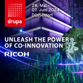 Drupa 2024: Das Henkakuversum bei Ricoh