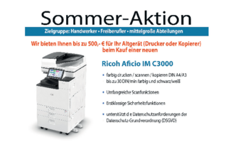 Sander Bürosysteme - Rücknahme-Aktion August 2021