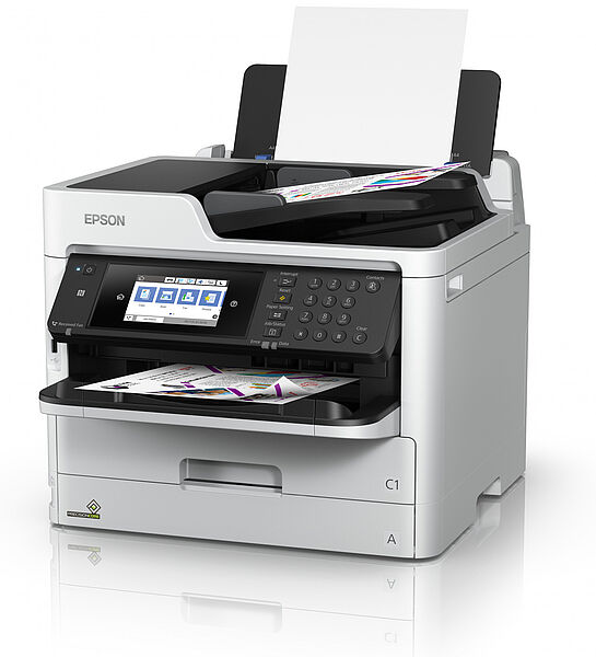 Ansicht des Drucker Epson WorkForce Pro WF-C5790PD